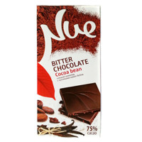 Шоколад Nue горький с кусочками какао бобов